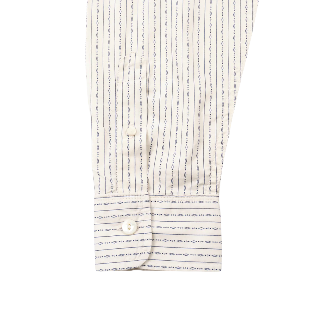 Freenote Wells White Stripe Denim Jacket - Vintage Style Men's Trucker Jacket for Casual Wear & Street Fashion