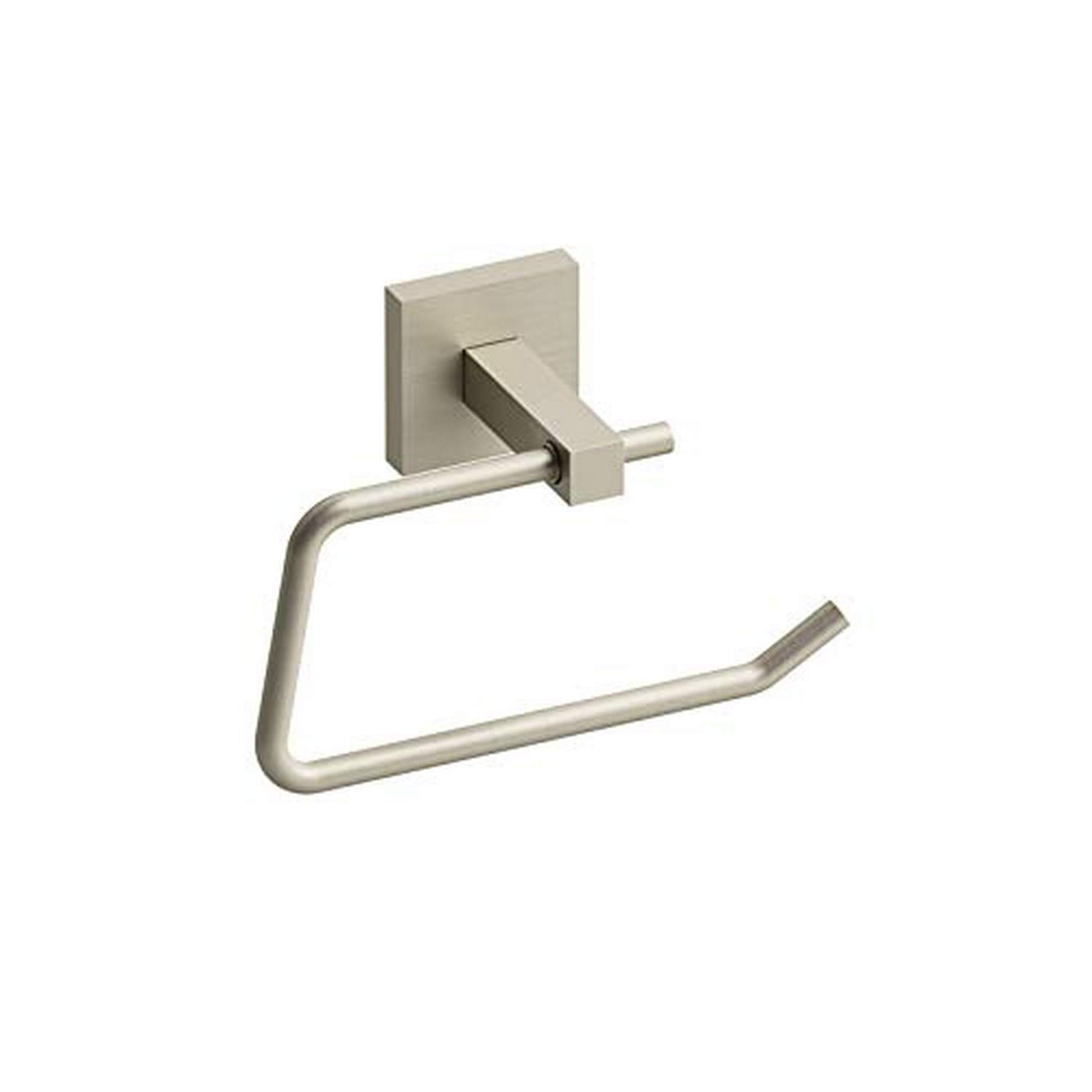 Riobel KS3BN Stainless Steel Paper Holder - Durable Bathroom & Kitchen Toilet Paper Dispenser for Home & Office Use
