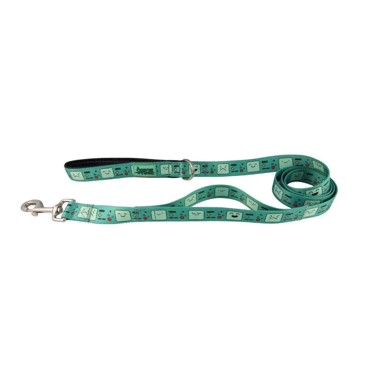 Adventure Time BMO Faces Dog Leash - Cute Cartoon Character Pet Leash for Small & Medium Dogs - Perfect for Walking, Training, and Outdoor Adventures