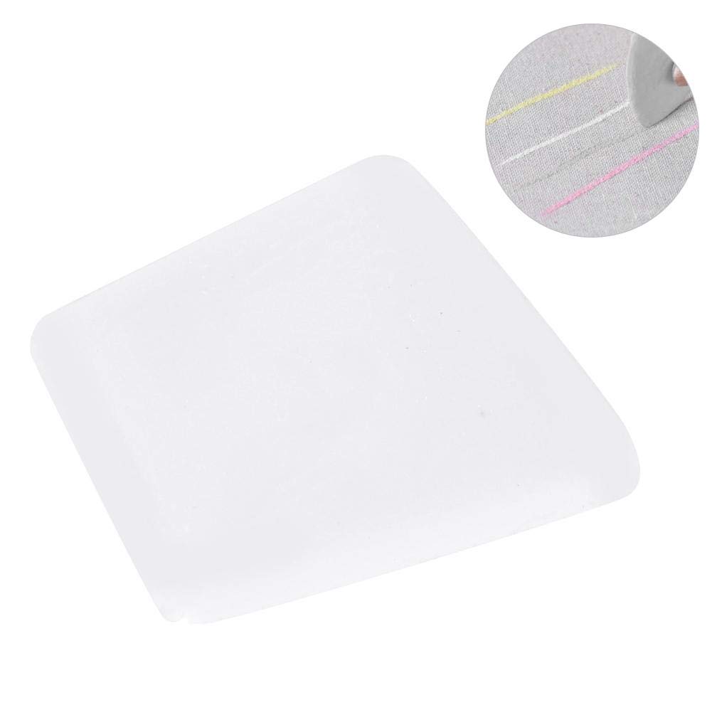 50Pcs White High-Density Non-Sticky Automatic Vanishing Fabric Chalk - Durable Tailor Chalk for Sewing, Marking & Stitching | Perfect for Professional Tailors, DIY Sewing Projects & Fabric Marking
