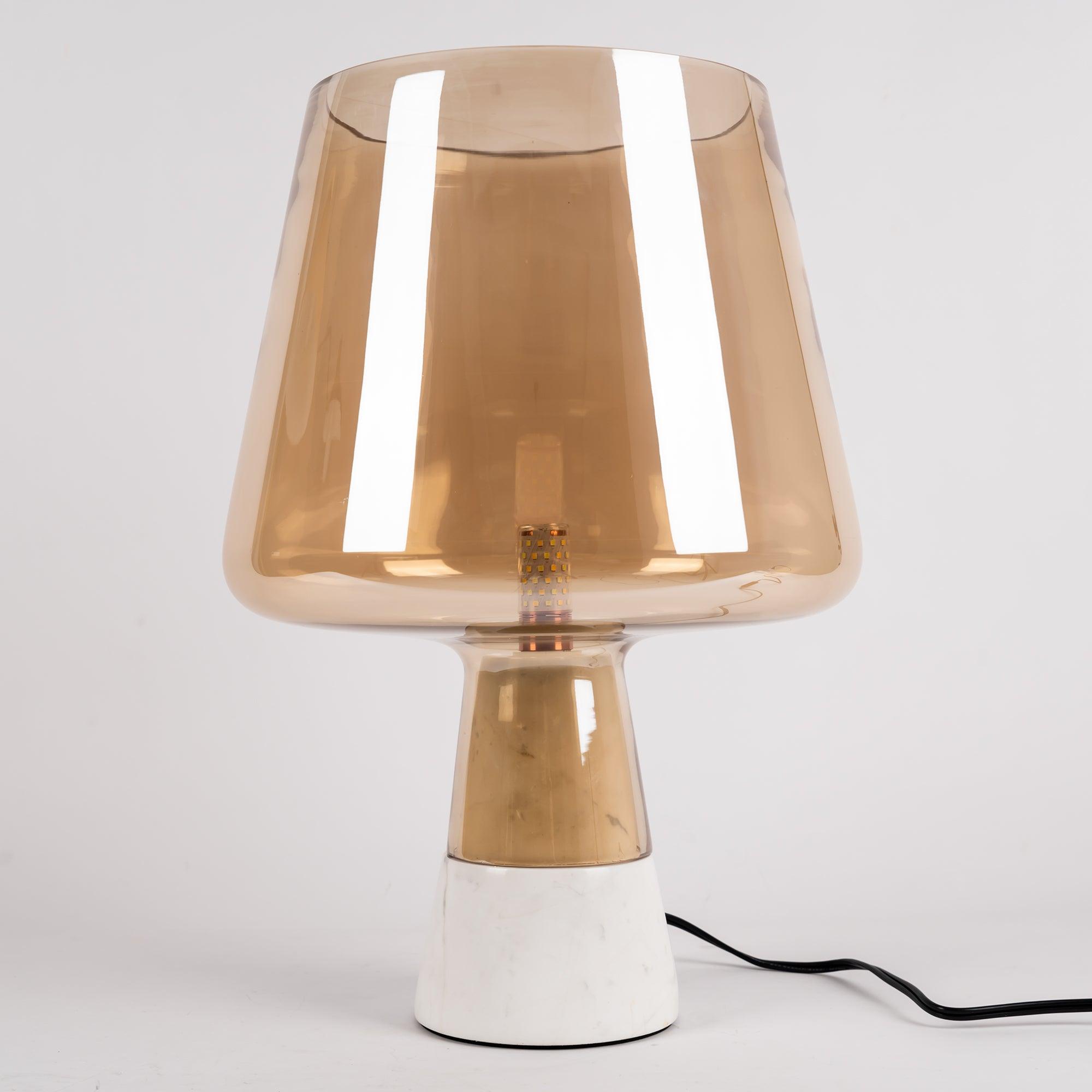 Leimu Modern LED Table Lamp with USB Charging Port - Perfect for Bedroom, Living Room, and Office Reading Light