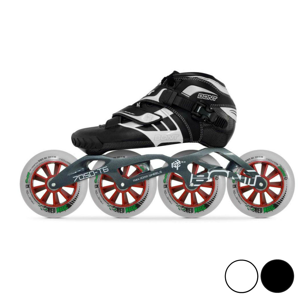 Bont Z Boot/3PF 7050 Inline Speed Skates - Professional Racing Roller Skates for Adults - Perfect for Speed Skating Competitions & Outdoor Training