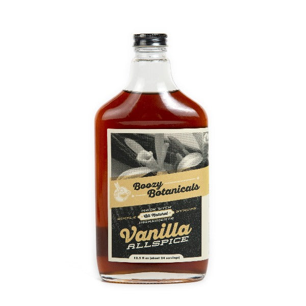 Boozy Botanicals Simple Syrup - Organic Cocktail Mixer for Mojitos, Margaritas & Mocktails - Perfect for Home Bars & Party Drinks