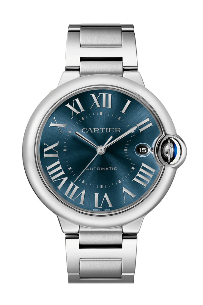 Cartier Ballon Bleu 44mm Blue Dial Men's Watch WSBB0061 - Luxury Automatic Timepiece for Business & Formal Occasions