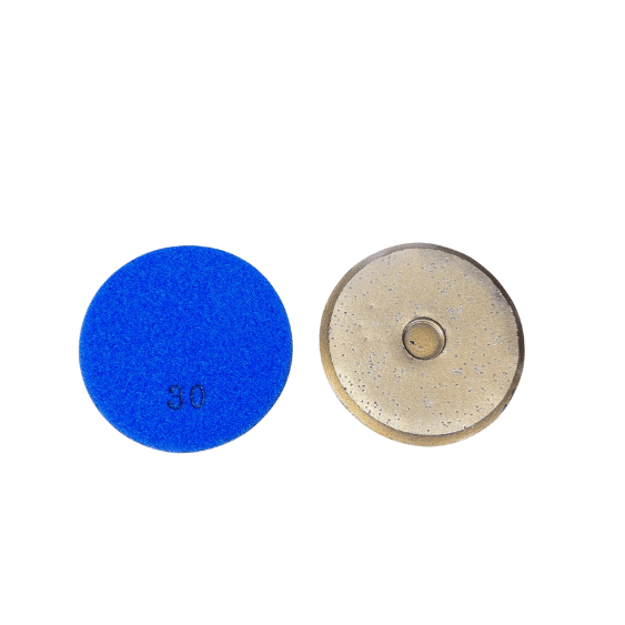 3 Inch Implanted Diamond Polishing Pad - Professional Grade for Stone, Granite & Marble - Perfect for Countertops, Floors & DIY Projects