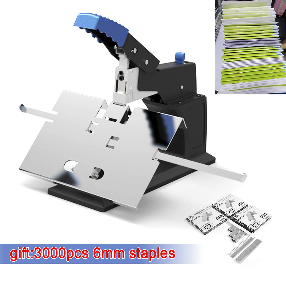Manual Desktop Saddle Stitching Machine - Heavy Duty Book Binder & Stapler for Office, School, and Home Use - Perfect for Bookbinding, Magazine Making, and Document Binding