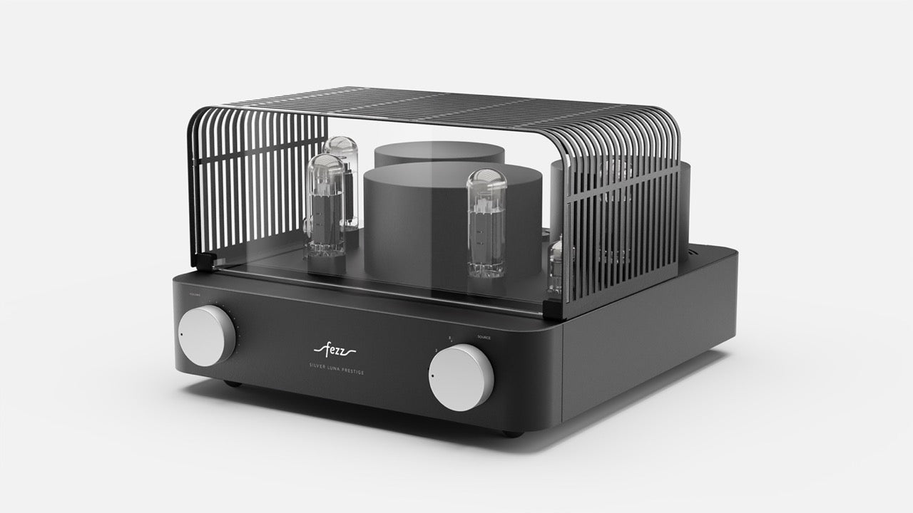 Fezz Audio Silver Luna Prestige Tube Integrated Amplifier - High-End Tube Amp for Audiophiles | Perfect for Home Theater & Music Listening Systems