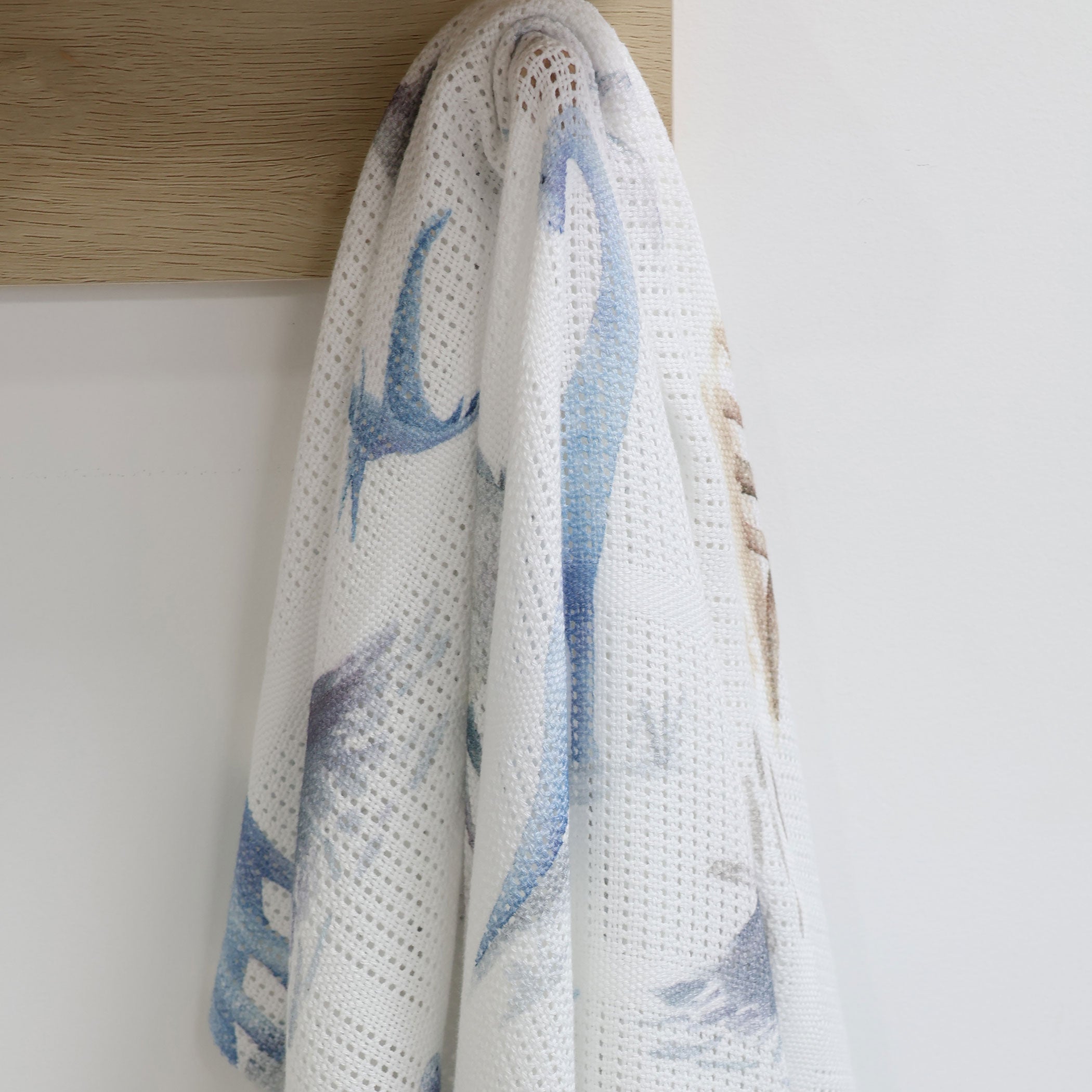 Jurassic Bamboo Cellular Blanket - Soft & Breathable Baby Swaddle Blanket for Newborns & Toddlers - Perfect for Nursery, Stroller & Travel