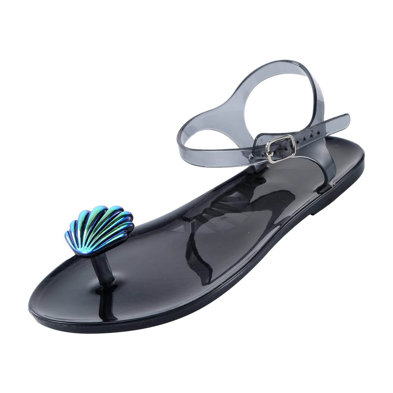 Women's Fashion Shell Sandals - Versatile Non-Slip Casual & Dressy Sandals for Beach, Walking & Summer Outfits | Perfect for Vacations, Date Nights & Poolside Relaxation