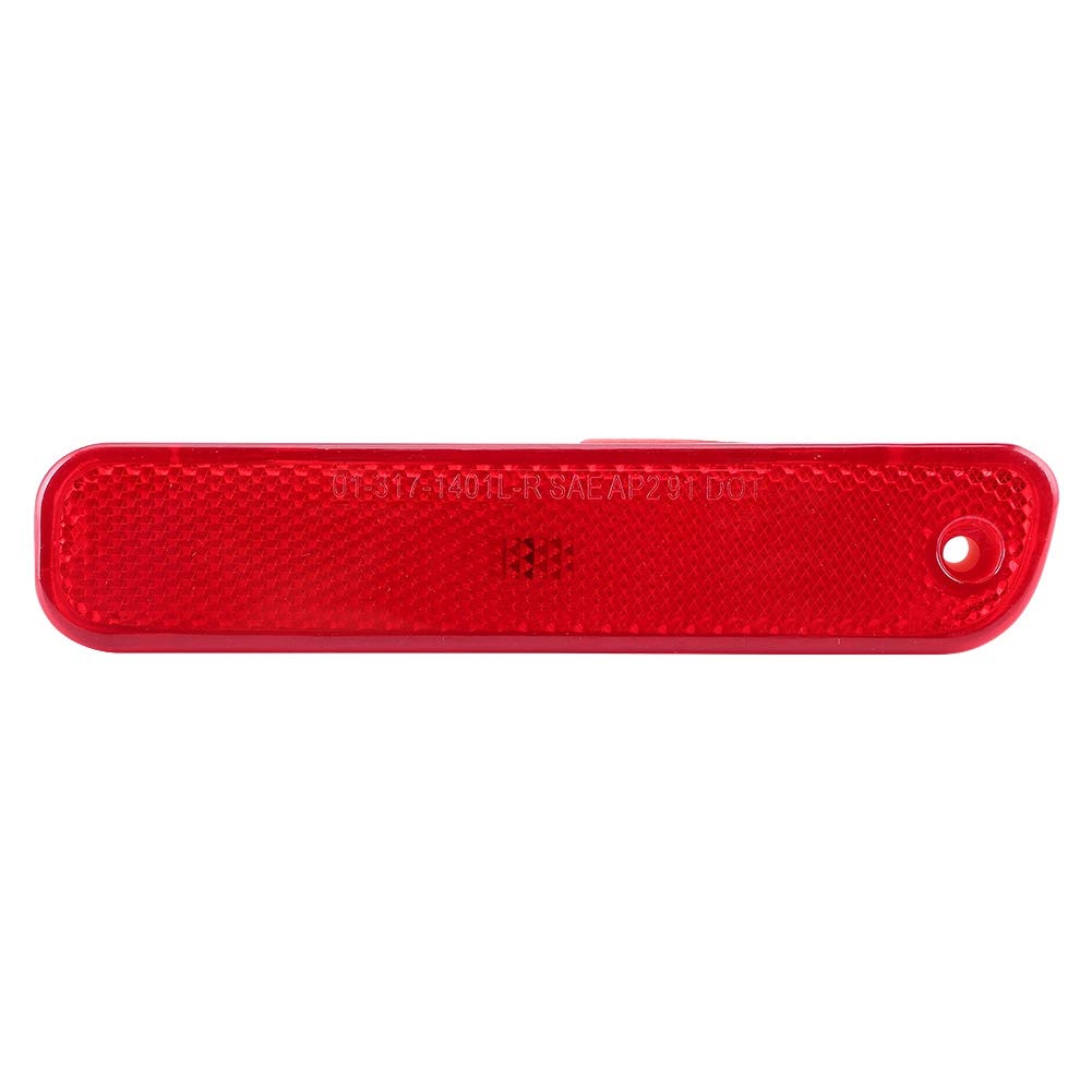Gorgeri Rear Bumper Light - Left Side Marker Tail Light Reverse Stop Fog Lamp Compatible with 1994-2000 Honda Accord 33655-SV4-A01 | Enhances Visibility & Safety for Night Driving & Bad Weather Conditions