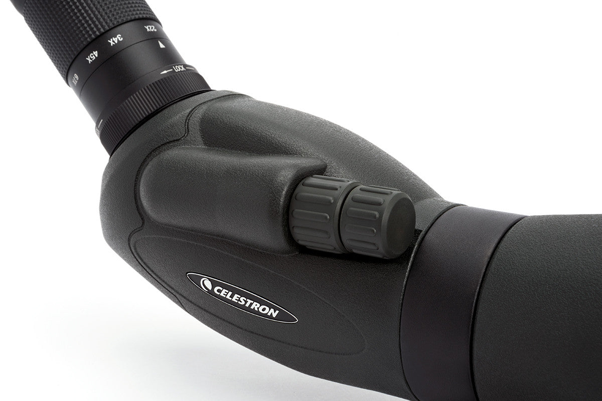 TrailSeeker 22 67x100mm Angled Zoom Spotting Scope - High Power Magnification for Bird Watching, Hunting & Outdoor Adventures