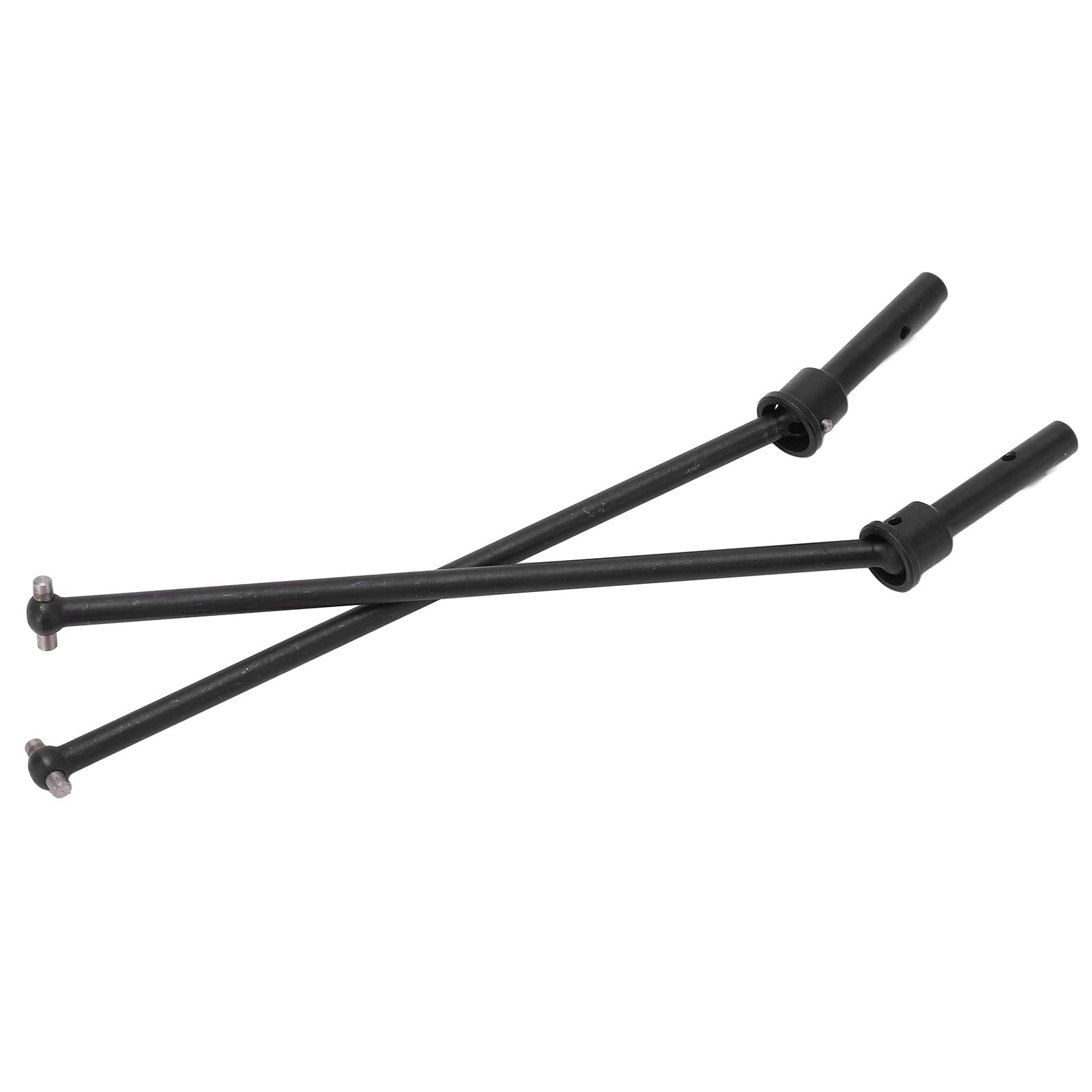 High Precision Black RC CVD Drive Shaft for 1/6 Scale RC Cars - Smooth Angular Design for Optimal Performance - Perfect for Off-Road Racing and Model Car Upgrades