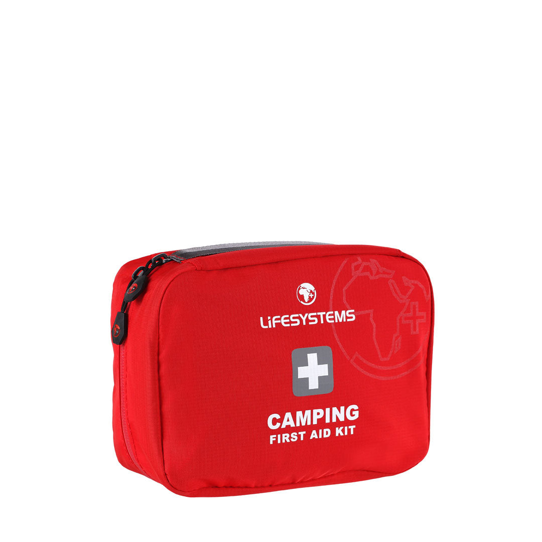 Lifesystems Compact Camping First Aid Kit - 70 Essential Medical Supplies for Outdoor Adventures, Hiking & Emergency Preparedness
