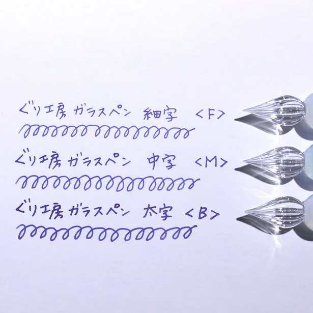 Japanese Glass Dip Pen - Crown & Clear Design, Perfect Calligraphy & Writing Tool for Artists, Writers & Journalists - Ideal for Hand Lettering, Sketching & Creative Gifts