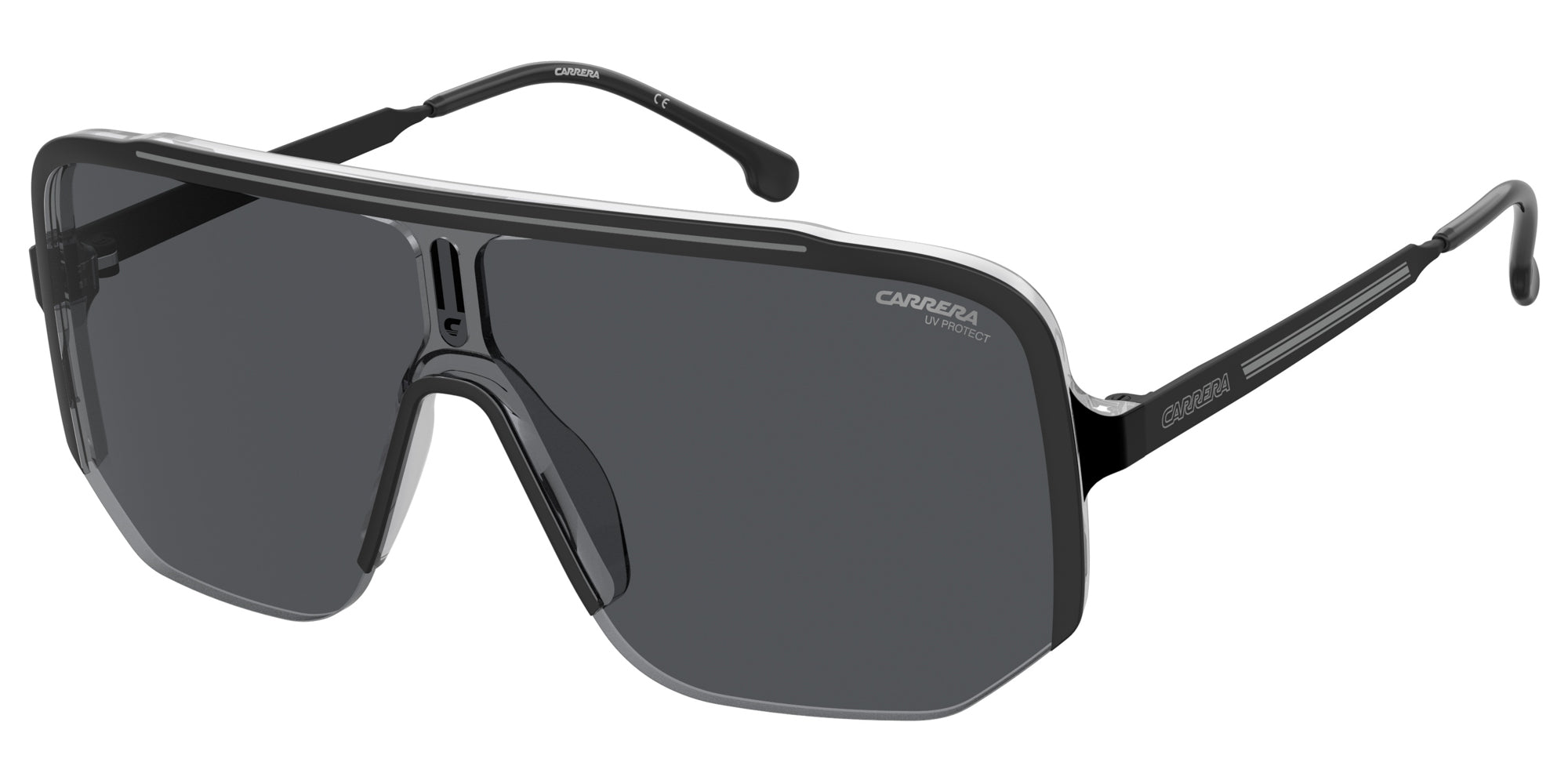 Carrera 1060 S Sunglasses - Polarized UV Protection Sports Sunglasses for Men & Women - Perfect for Running, Cycling, and Outdoor Activities