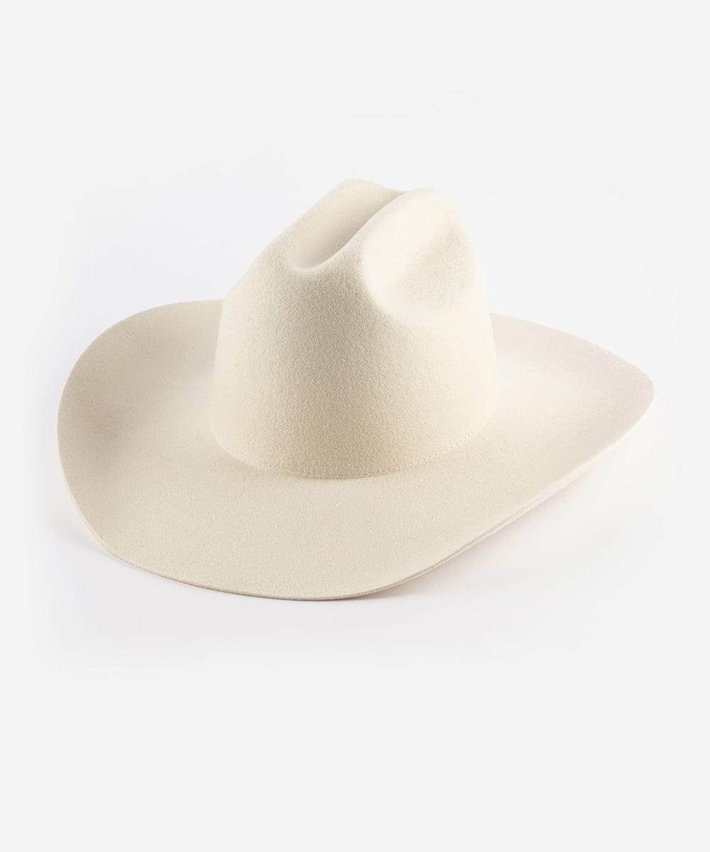 Teddy Cattleman Cowboy Hat for Men & Women - Western Style Felt Cowboy Hat with Adjustable Chin Strap - Perfect for Rodeo, Country Music Festivals & Outdoor Adventures