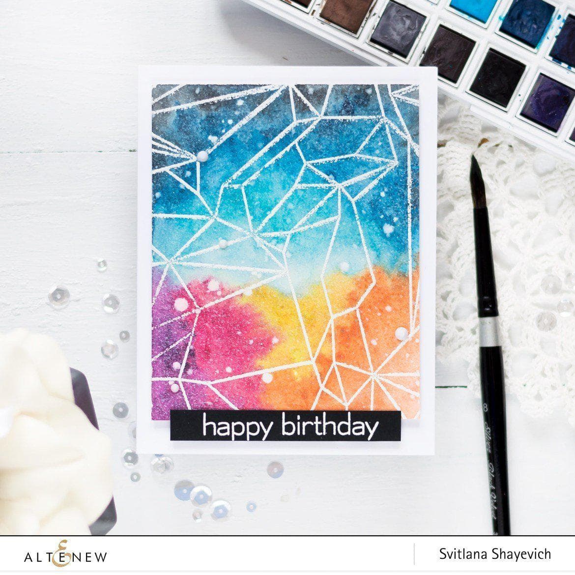 All Over Stamped Die Cut Backgrounds for Scrapbooking, Card Making & Paper Crafts - Premium Scrapbook Embellishments for DIY Projects