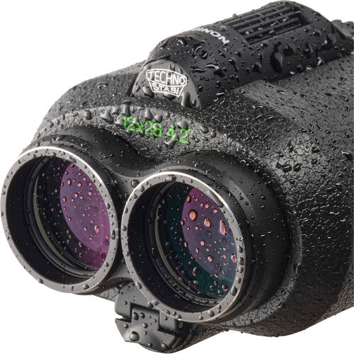 Fujinon Techno Stabi TS 16x28 WP (IPX7) Waterproof Image Stabilized Binoculars - Perfect for Bird Watching, Hiking, Hunting & Outdoor Adventures