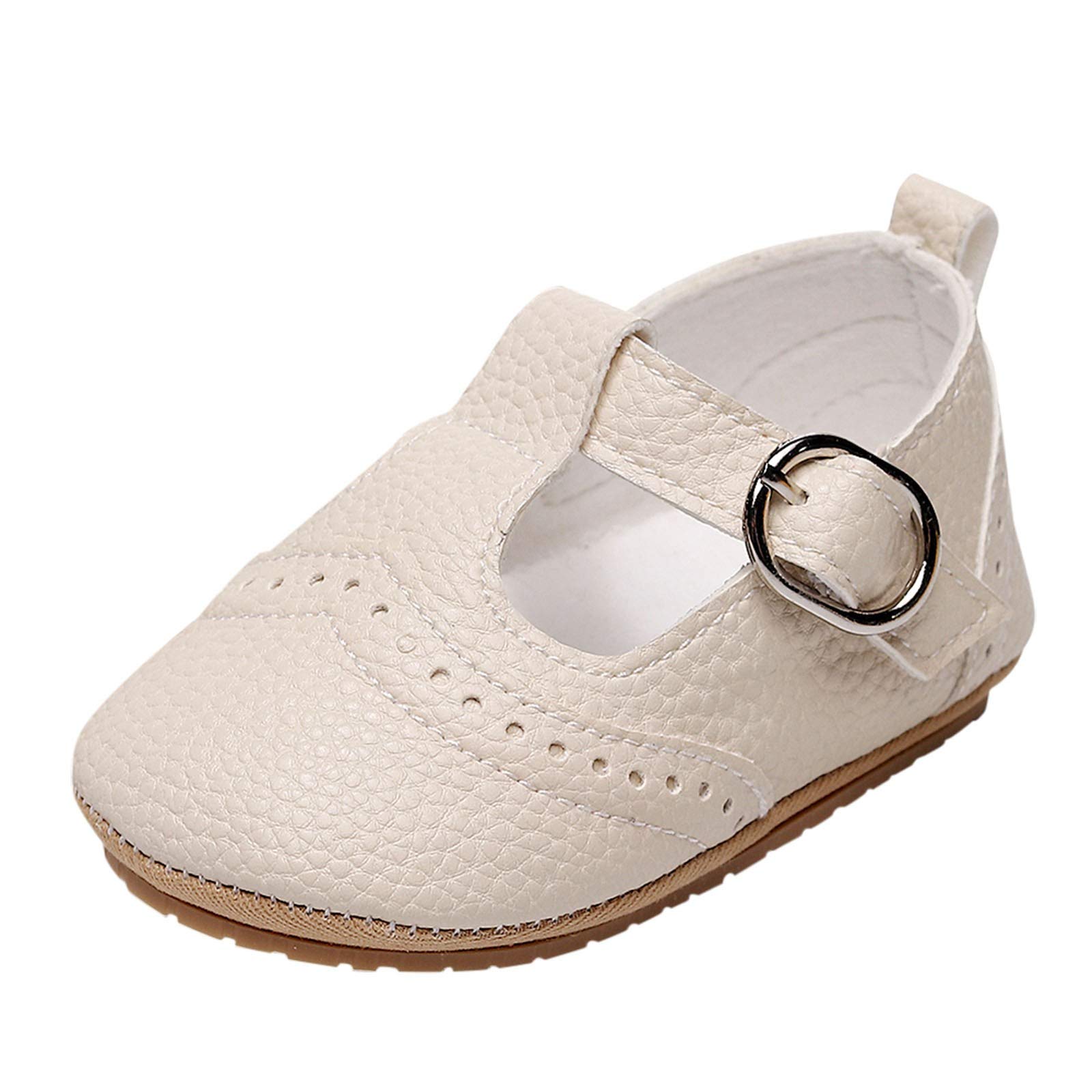 Sparkly Baby Girl Moccasins - Anti-Slip Soft Sole Shoes for Toddlers & Princess Dresses