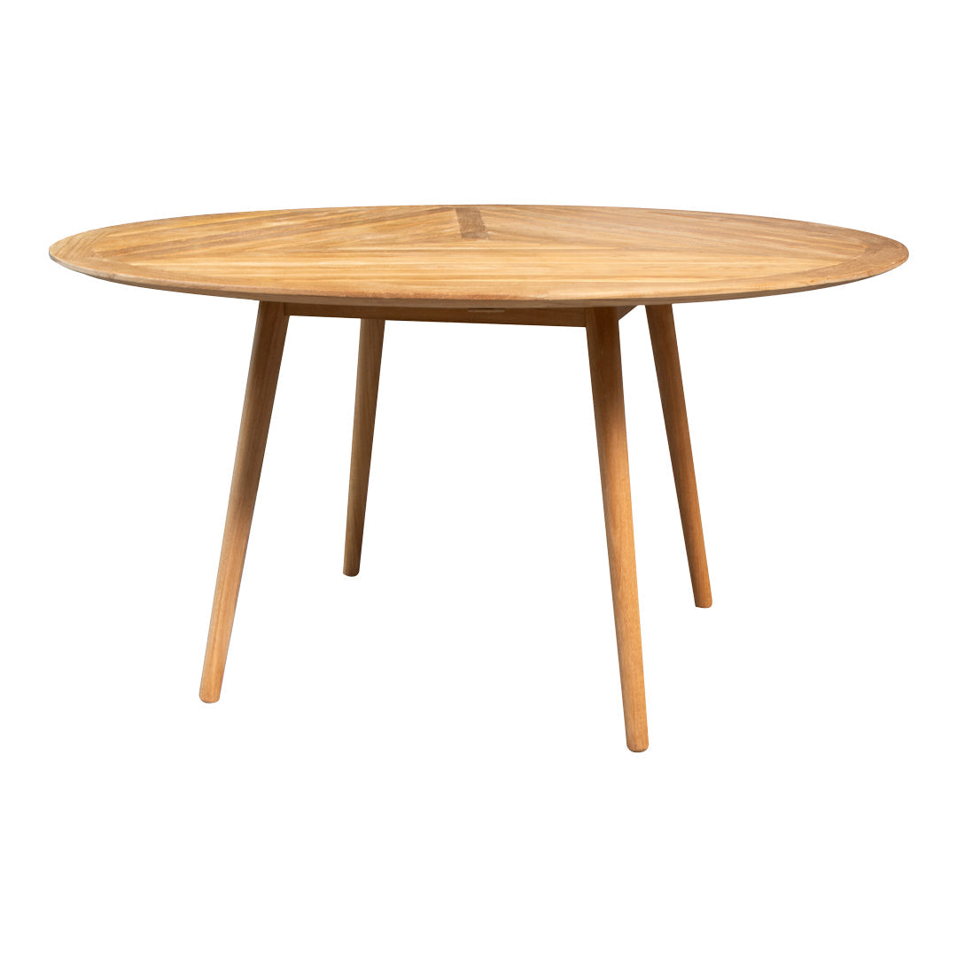 Outdoor Dining Table Round - Weatherproof Patio Table for Garden, Backyard, and Poolside - Perfect for Outdoor Entertaining and Al Fresco Meals