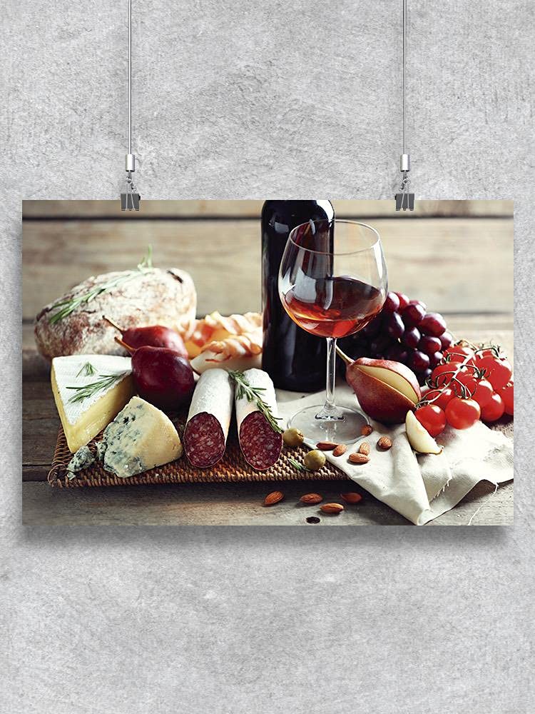 Authentic Italian Food Poster - Classic Italian Cuisine Art Print for Kitchen & Dining Room Decor | Perfect for Home, Restaurant & Italian-Themed Events