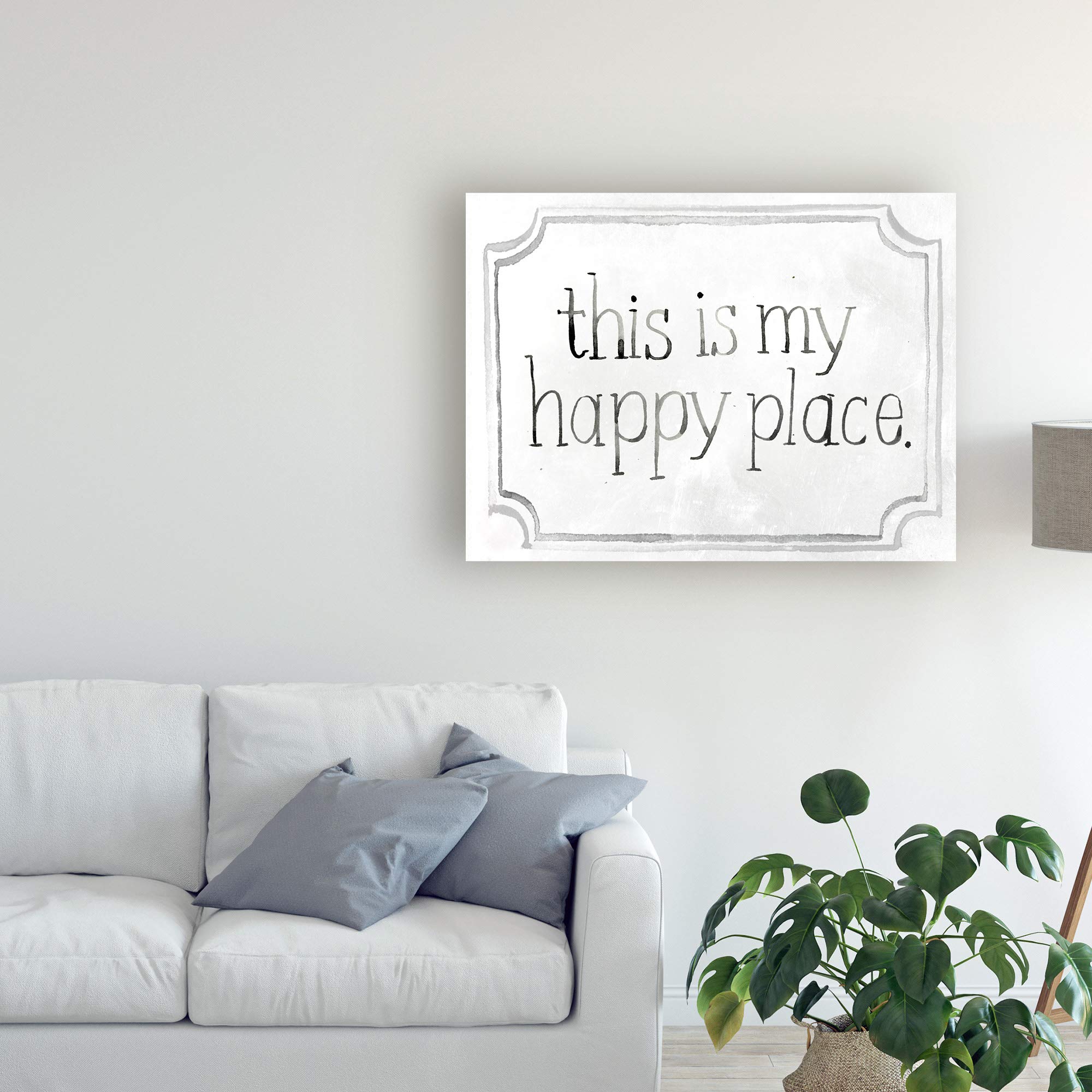 Trademark Fine Art 35x47 Homemade Happy II by Jennifer Paxton Parker - Handmade Wall Art for Living Room, Bedroom & Office Decor