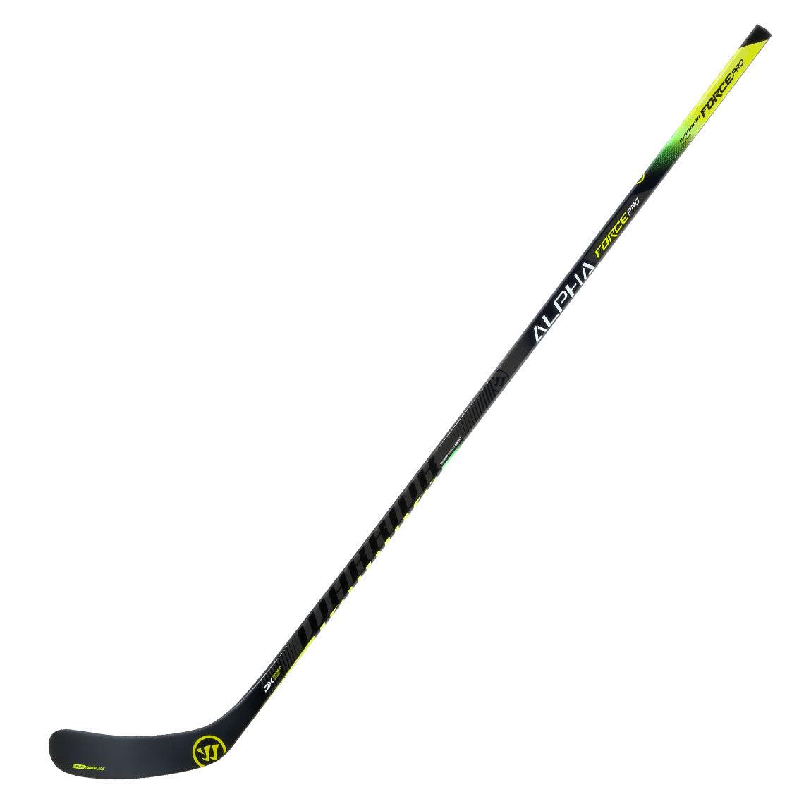Alpha Force Pro Hockey Stick - Intermediate Flex for Youth & Adult Players - Perfect for Ice Hockey, Street Hockey & Training Drills