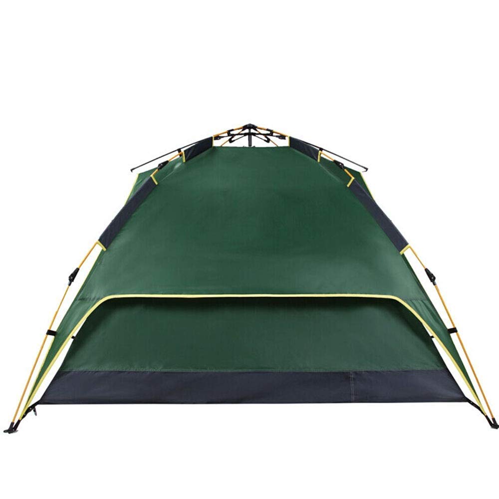 Instant Pop Up Waterproof Dome Tent for 3-4 People - Double Door Camping & Beach Tent for Backpacking, Fishing & Outdoor Adventures | Perfect for Family Camping, Beach Trips & Hiking