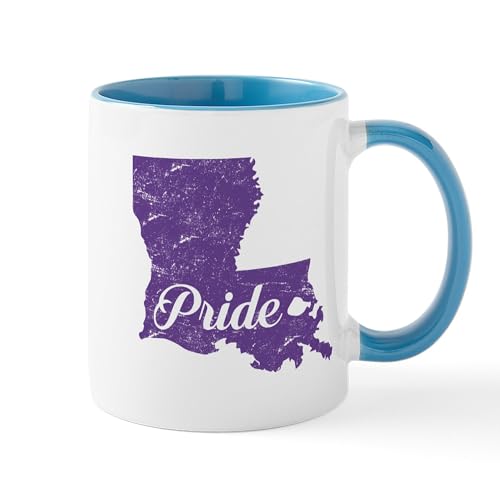 White/Blue Inside - Louisiana Pride Mug