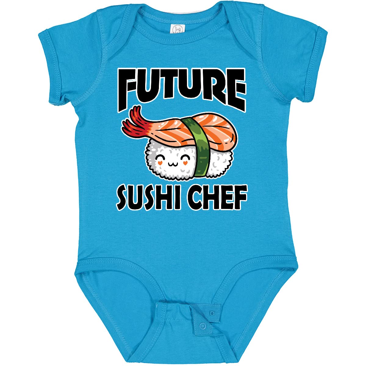 Inktastic Future Sushi Chef Baby Bodysuit - Cute Infant Onesie for Boys & Girls - Perfect for Cooking Enthusiasts, Family Photos & Playtime