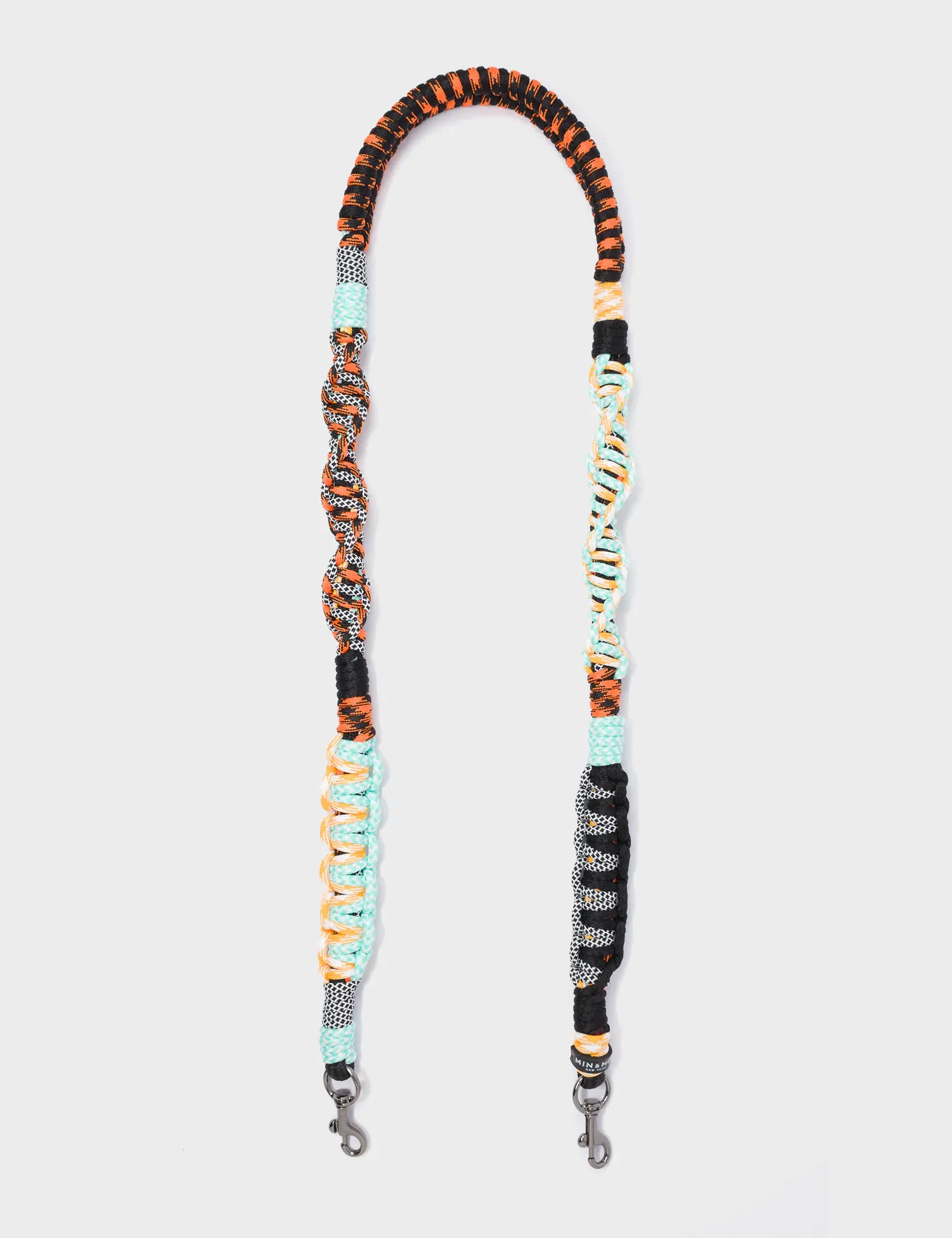 Detachable Shoulder Strap - Yellow, Orange & Black Handwoven Paracord for Hiking, Backpacks & Outdoor Gear | Durable & Adjustable