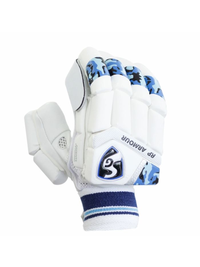 SG RP Armour Cricket Batting Gloves for Men - Professional Protective Gear for Cricket Matches & Training Sessions