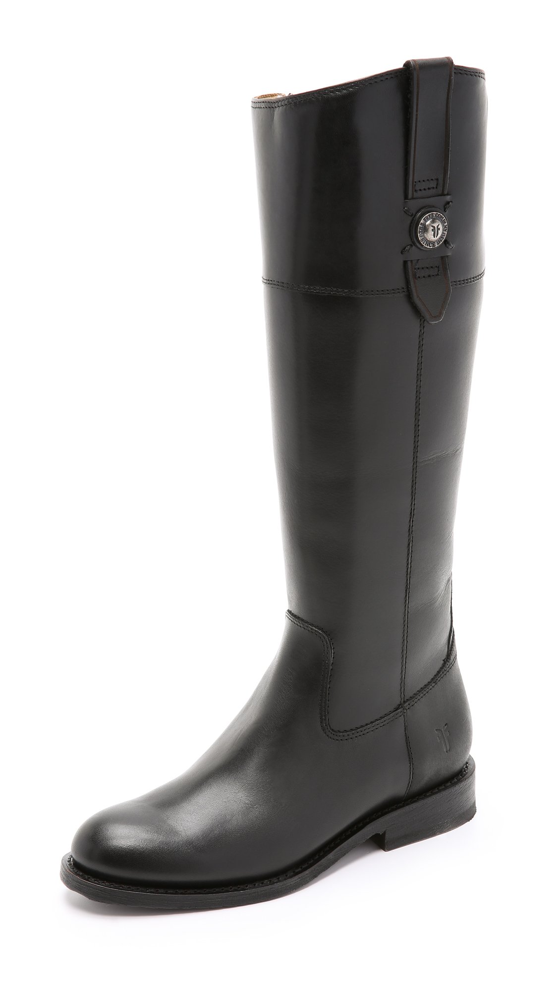 FRYE Women's Jayden Button Tall-SMVLE Riding Boot - Genuine Leather Equestrian Boots for Horseback Riding & Fashion Outfits