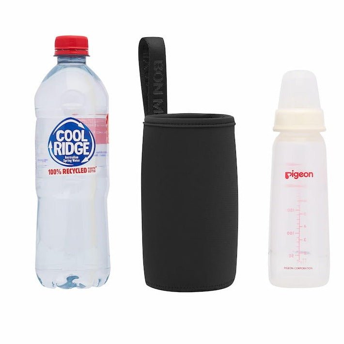 Neoprene Bottle Insulator Pocket Insert - Khaki Color | Keep Drinks Cold/Hot | Perfect for Hiking, Camping & Outdoor Activities