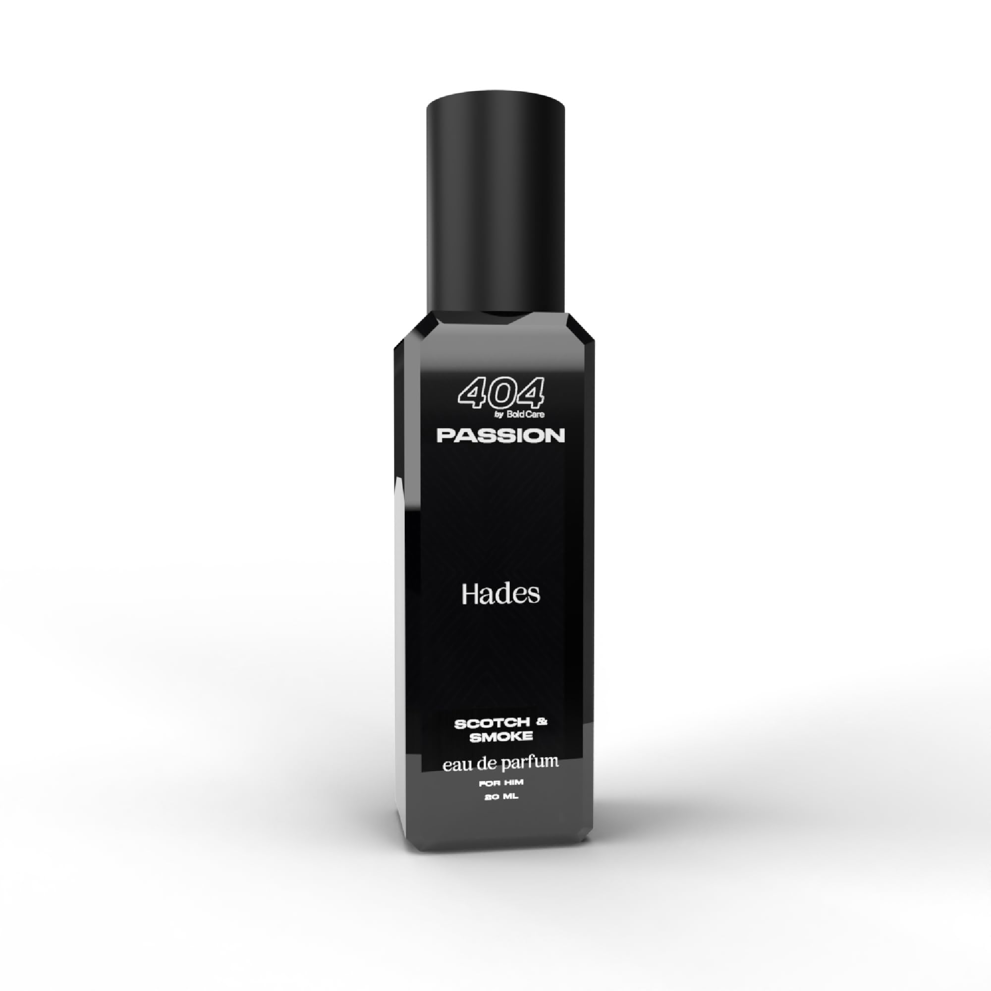 Bold Care Hades Scotch & Smoke Cologne for Men - Premium Woody Aromatic Fragrance - 20ml Eau de Parfum - Perfect for Date Nights & Special Occasions