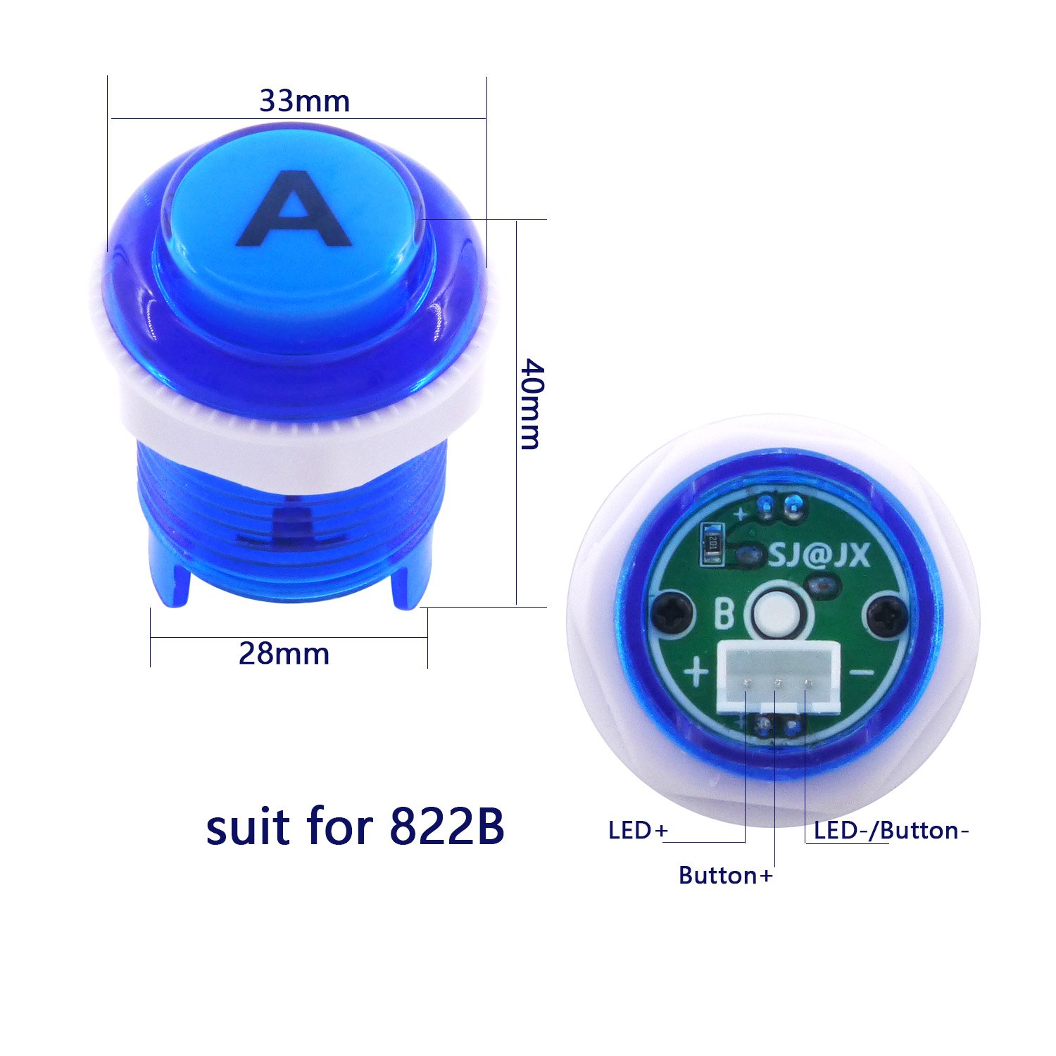 2 Player LED Arcade DIY Kit - USB Fighting Joystick for PC & Raspberry Pi Gaming