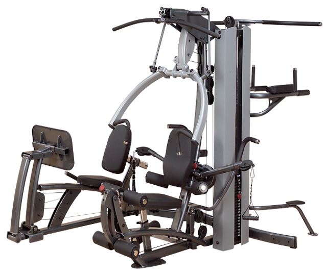 Body Solid Fusion 600 Single Stack Home Gym System - Strength Training Equipment for Full Body Workouts | Perfect for Home Gym, Small Spaces & Personal Fitness Training