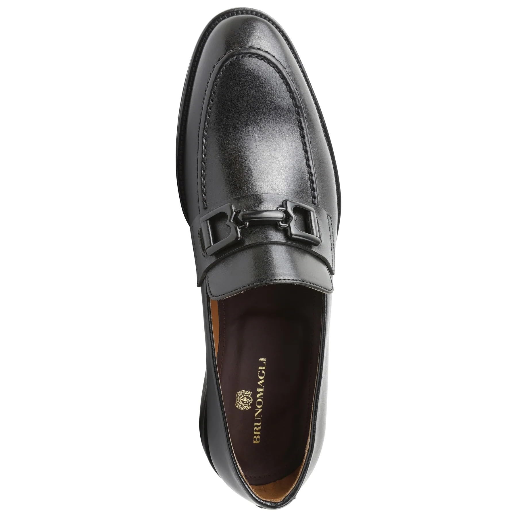 Bruno Magli Men's Alpha Leather Loafers - Comfortable Slip-On Dress Shoes for Business & Casual Wear | Office, Wedding & Evening Events