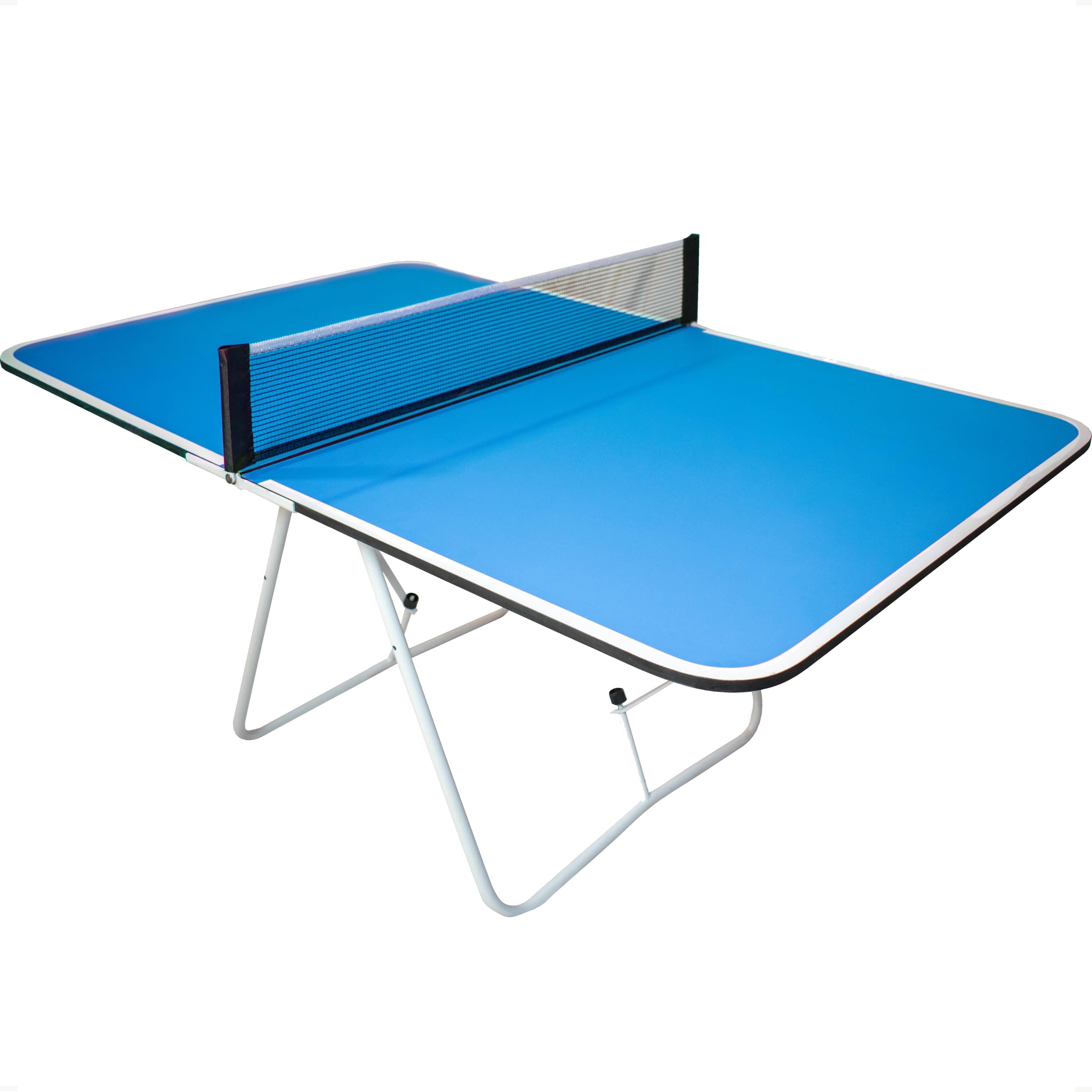 Portable Butterfly Family Mini Ping Pong Table - 2ft Height Adjustable Angle Table Tennis Set for Indoor/Outdoor Fun - Perfect for Backyard, Tailgating & Family Game Night