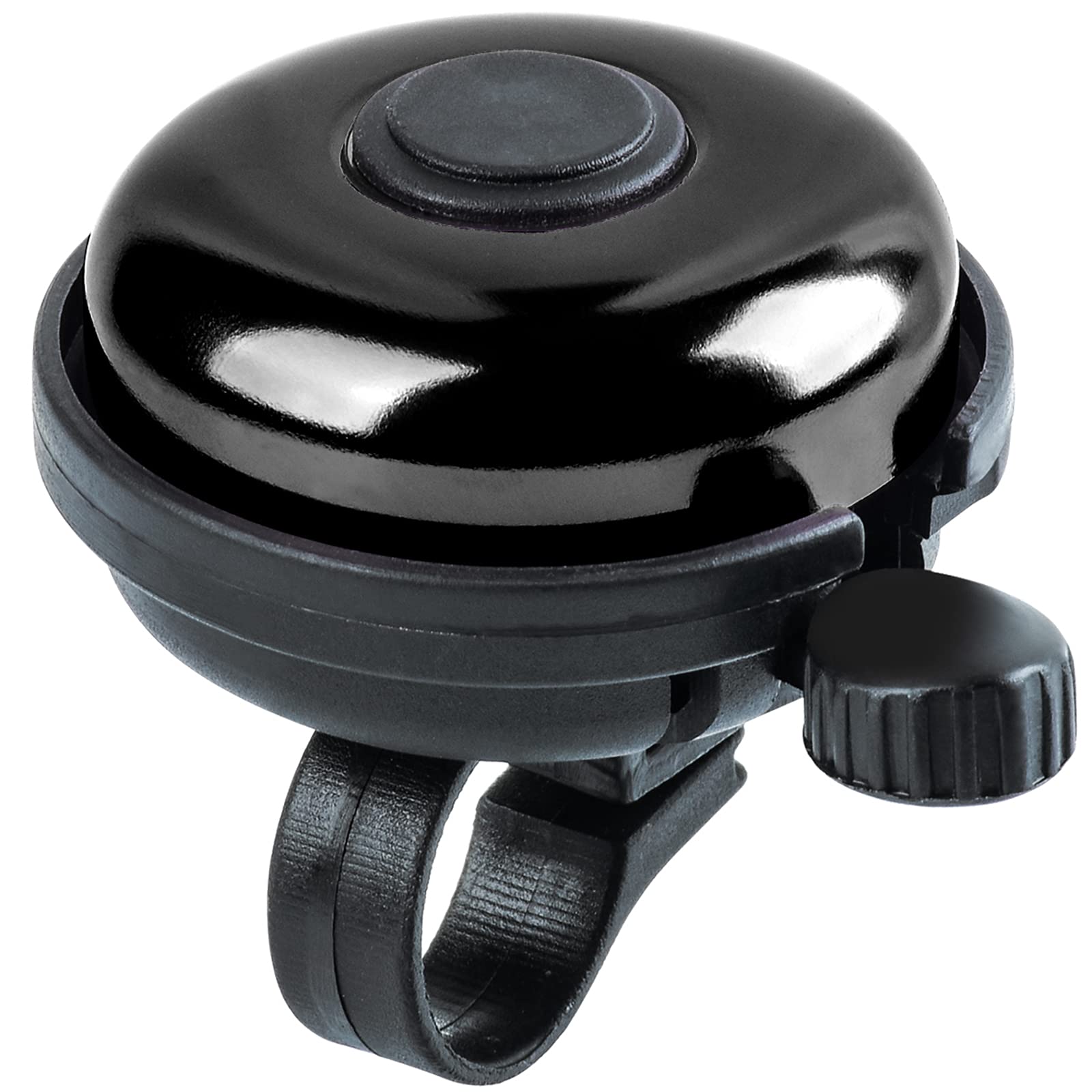 Classic Aluminum Bicycle Bell - Loud & Clear Bike Bell for Adults & Kids - Perfect for City Commuting & Mountain Biking Safety
