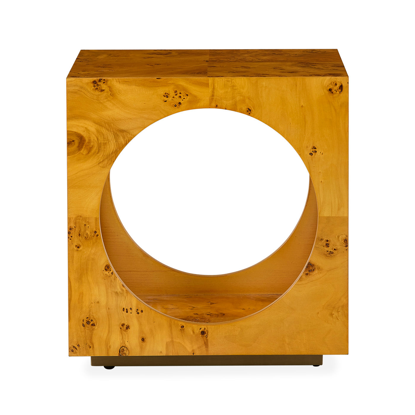 Modern Bond Cube Accent Table - Stylish Side Table for Living Room, Bedroom & Office - Perfect for Home Decor & Small Space Furniture