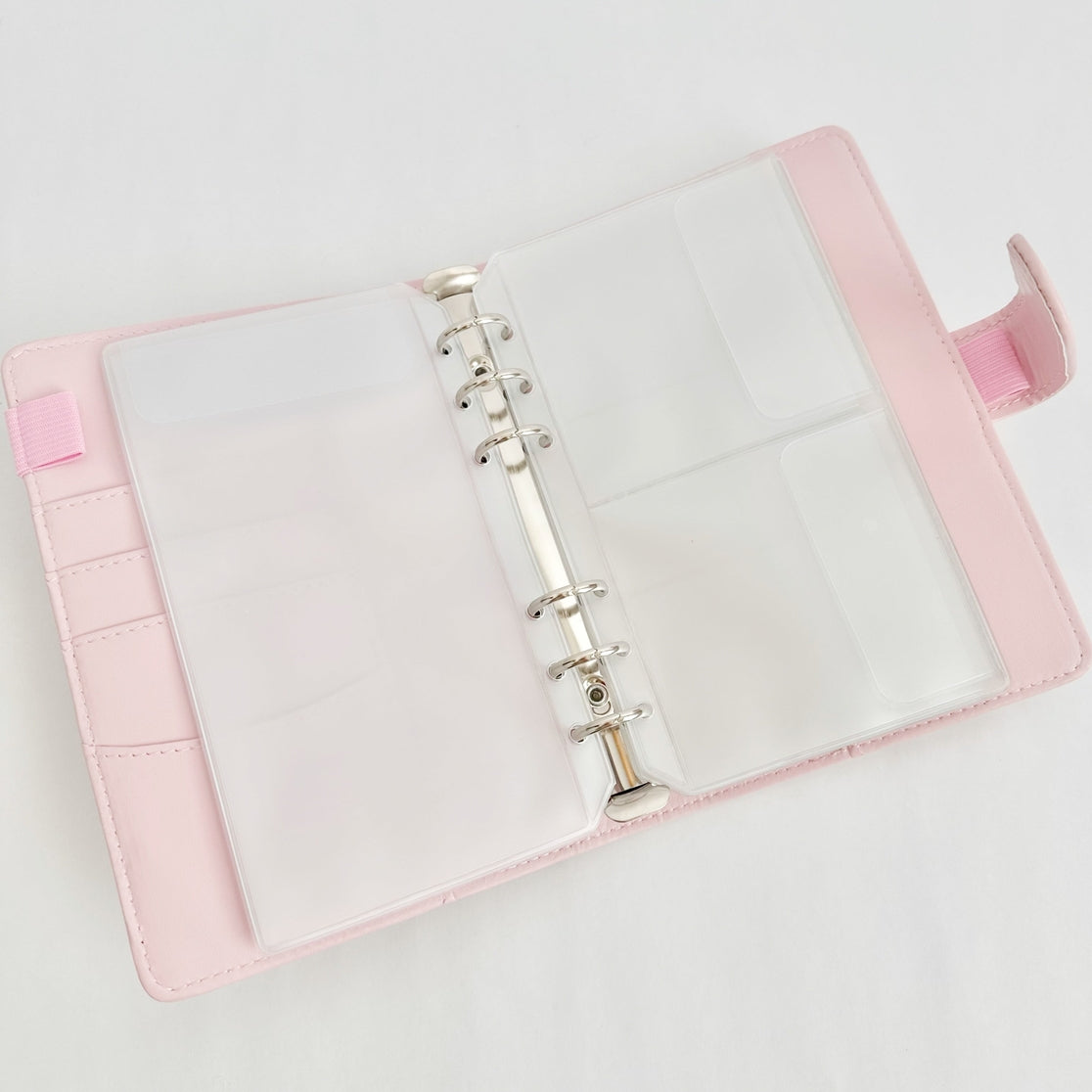 A6 Sticker Organizer Binder for Scrapbooking, Planner & Journaling - Portable Sticker Storage Book with 20 Refillable Pockets, Perfect for Crafting, Bullet Journal & Stationery Lovers