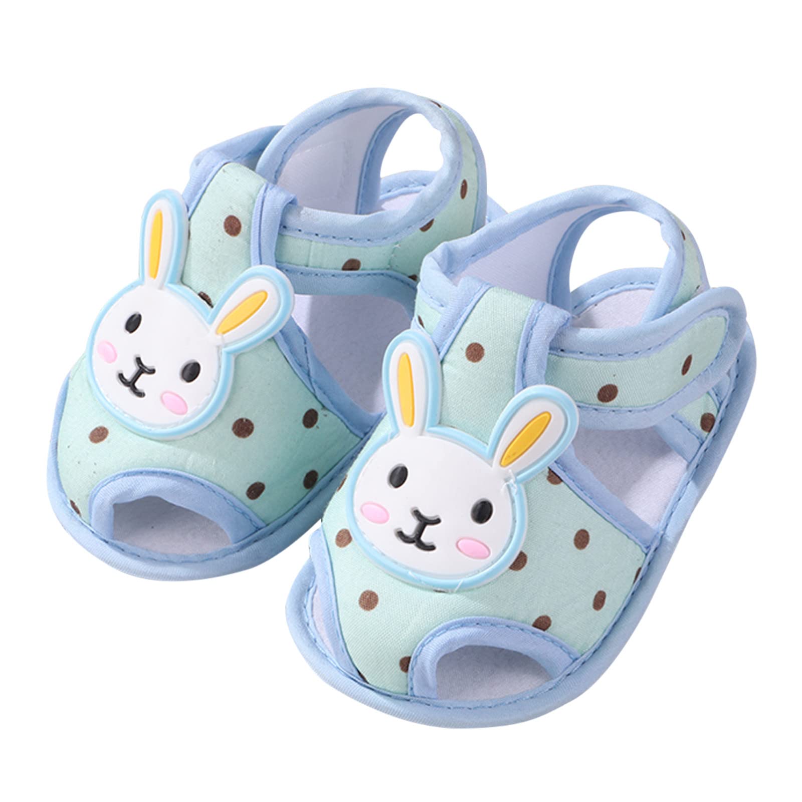 **Toddler Shoes for Boys & Girls - Soft Baby Walkers with Cute Cartoon Rabbit & Princess Design - Comfortable Sandals for Playtime, Beach & Outdoor Activities**