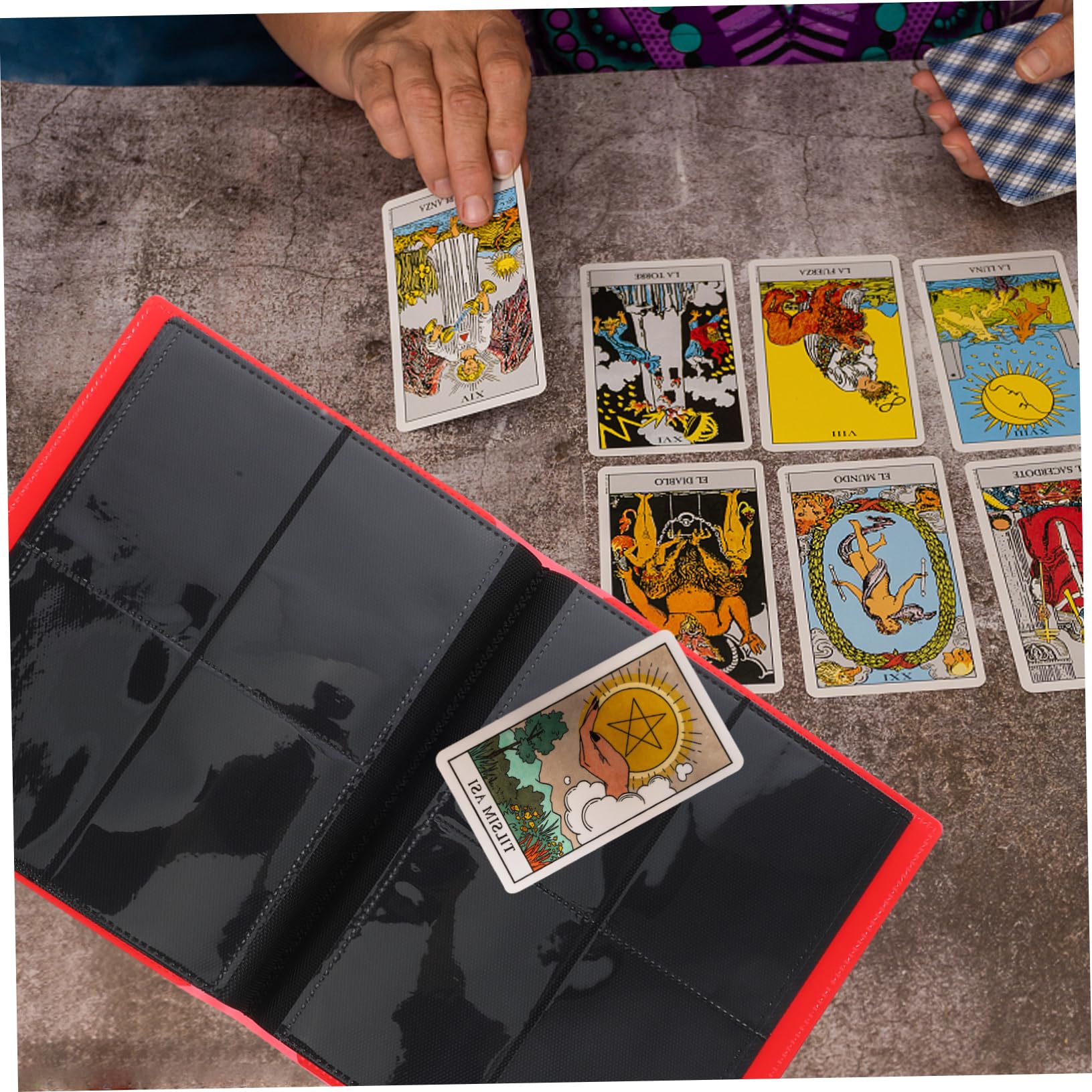 BESPORTBLE 2-Pack Game Card Collection Book - Trading Card Holder Album with Sleeves for Pokemon, MTG, Yu-Gi-Oh & Sports Cards | Perfect for Collectors, Gamers & Trading Card Enthusiasts