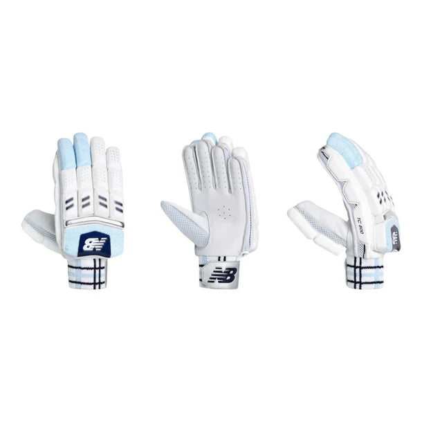 New Balance TC 8I Adult Cricket Batting Gloves - Breathable & Protective for Cricket Matches & Training Sessions