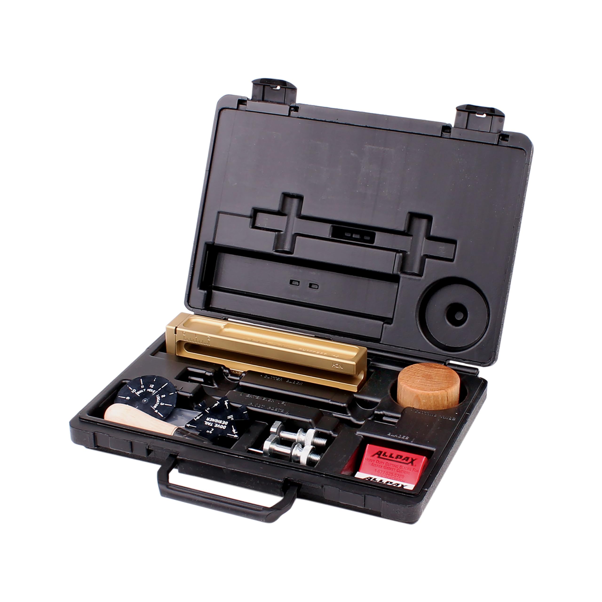 Allpax AX6100 Metric Gasket Cutter Kit - No. 6 Steel Cutting Tool for Automotive, Plumbing & Industrial Gaskets | DIY & Professional Use