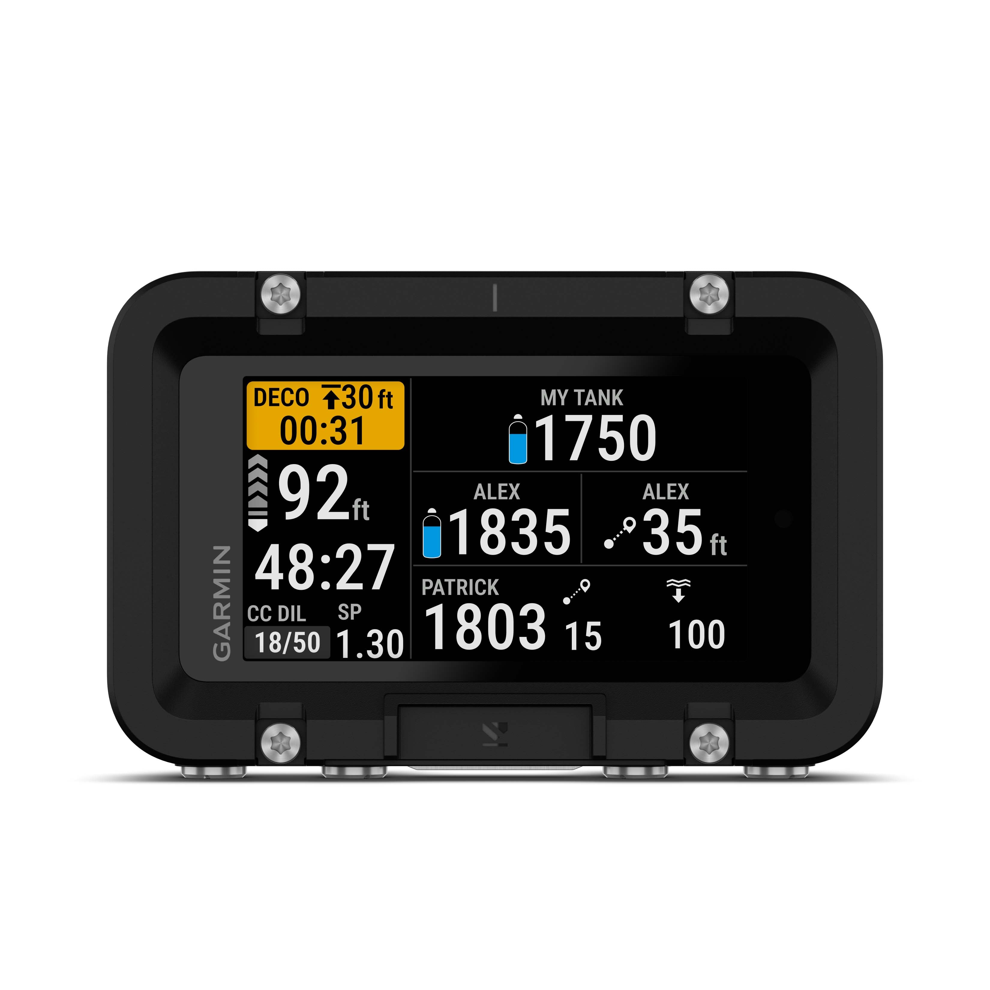 Garmin Descent X50i Dive Computer - Professional Scuba Diving Watch with GPS, Heart Rate Monitor & Air Integration - Perfect for Deep Sea Diving, Snorkeling & Water Sports