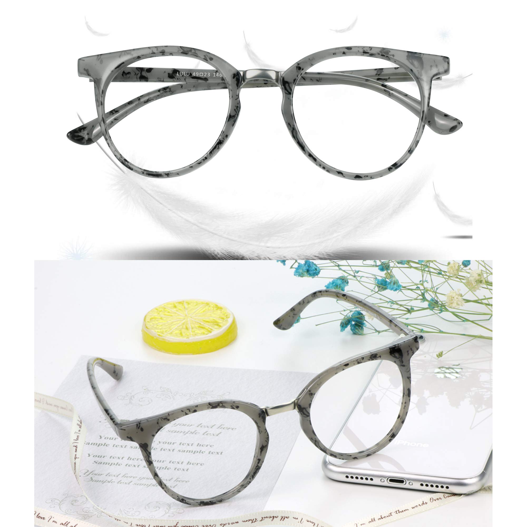 Bifocal Reading Glasses with Blue Light Blocking - Anti Glare for Gaming & TV