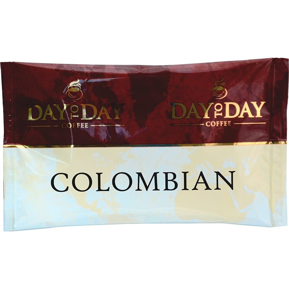 Premium Colombian Coffee Blend - 100% Pure Arabica, 1.5 oz Single Serve Pack (42 Packs/Carton) - Perfect for Office, Home Brewing & Camping Trips