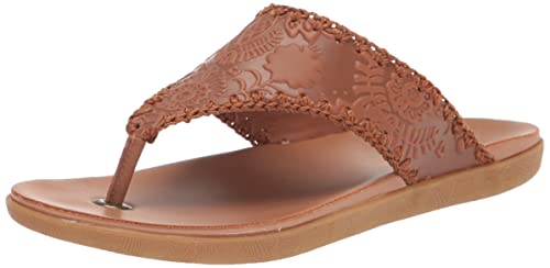 Tobacco Floral Embossed